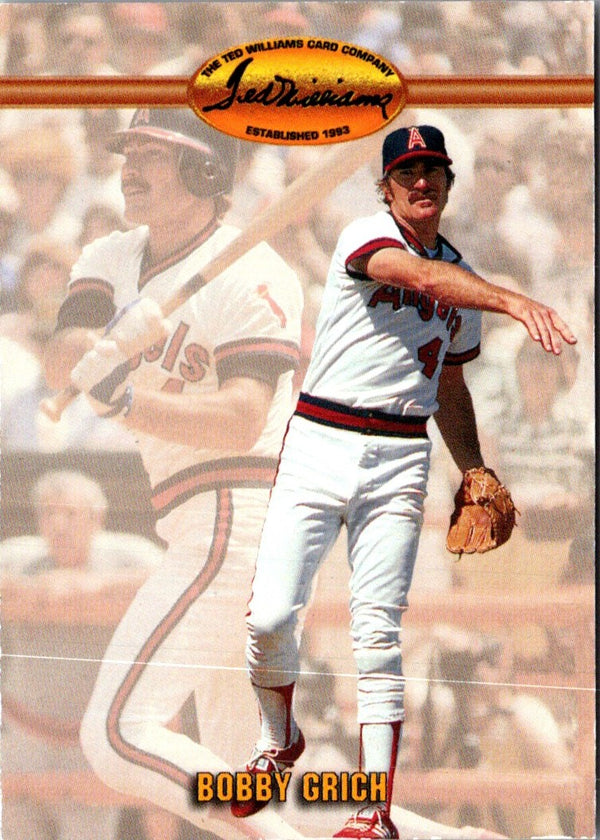 1993 Ted Williams Bobby Grich #19