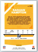 2019 Donruss Saquan Hampton