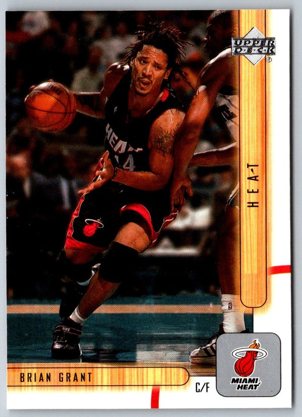 2001 Upper Deck Brian Grant #88