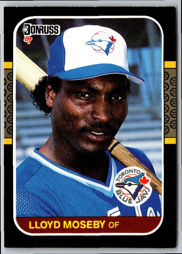 1987 Donruss Lloyd Moseby #105