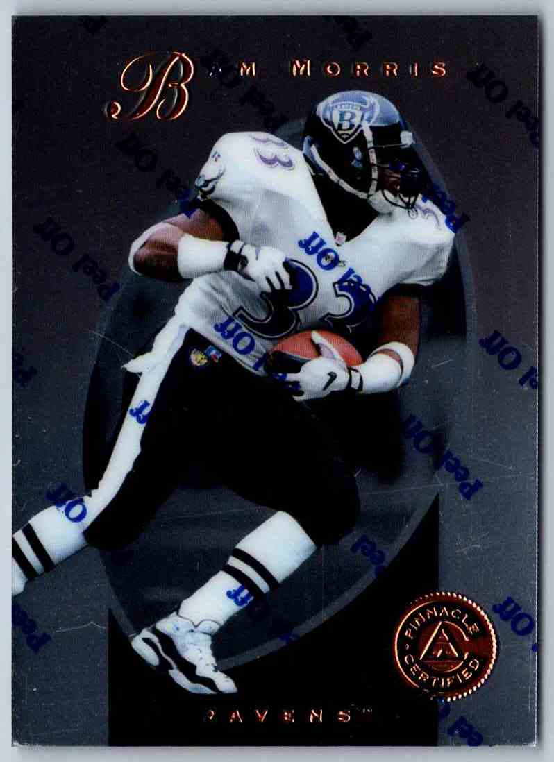 1997 Pinnacle Certified NFL Bam Morris #111 – Auctionliner