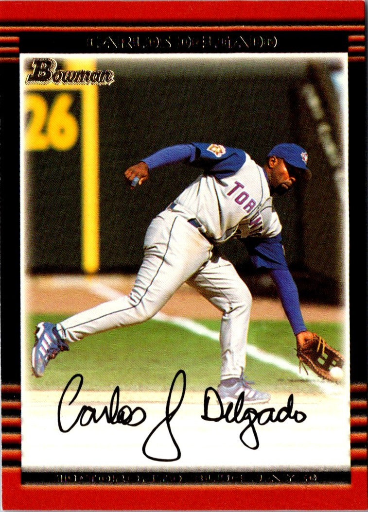 2002 Bowman Carlos Delgado