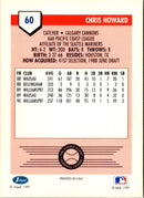 1991 Line Drive AAA Chris Howard