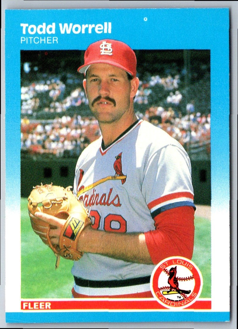 1987 Fleer Todd Worrell