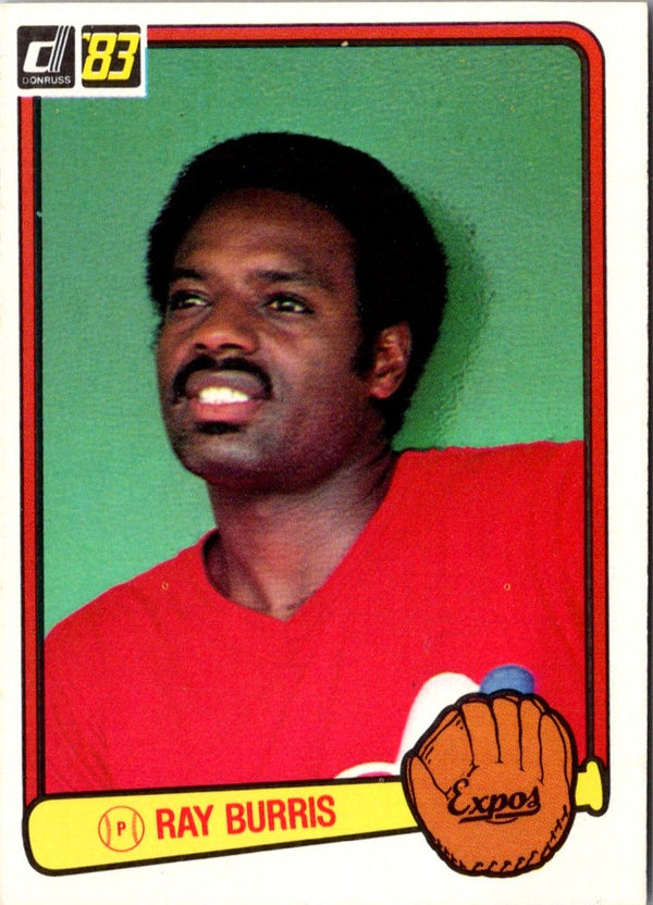 1983 Donruss Ray Burris #36