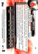 2017 Bowman Chris Sale