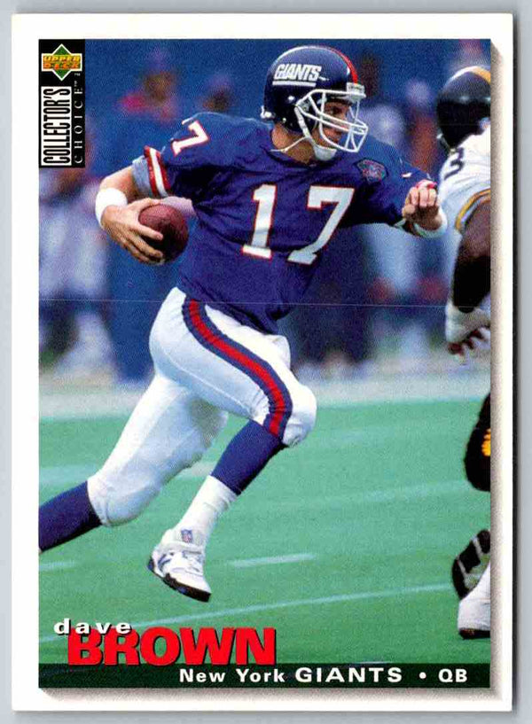 1995 Upper Deck Dave Brown #123