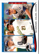 2014 Topps Max Scherzer/Bartolo Colon/Matt Moore