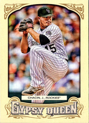 2014 Topps Gypsy Queen Jhoulys Chacin #262