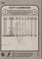 2011 O-Pee-Chee Scott Clemmensen #139