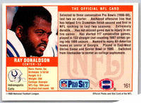 1989 NFL Proset Ray Donaldson #161