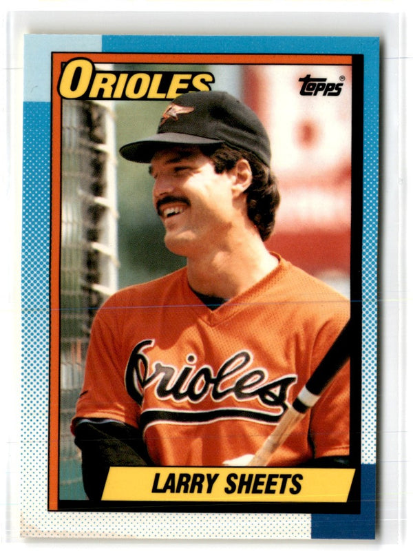 1990 Topps Tiffany Larry Sheets #708