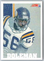 1991 Score Chris Doleman #647