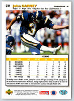 1995 Upper Deck John Carney #231