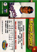 1993 Stadium Club Texas Rangers Kenny Rogers