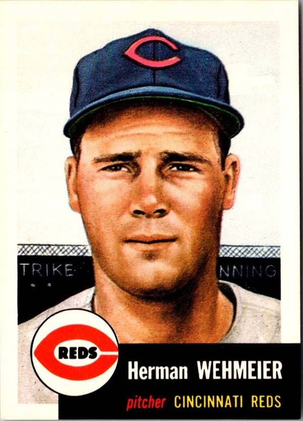 1991 Topps Archives 1953 Herm Wehmeier #110