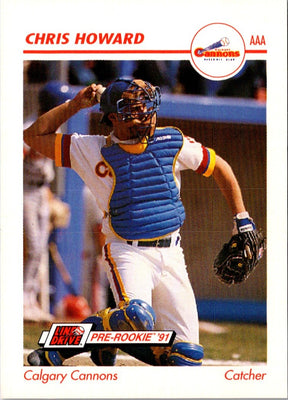 1991 Line Drive AAA Chris Howard #60