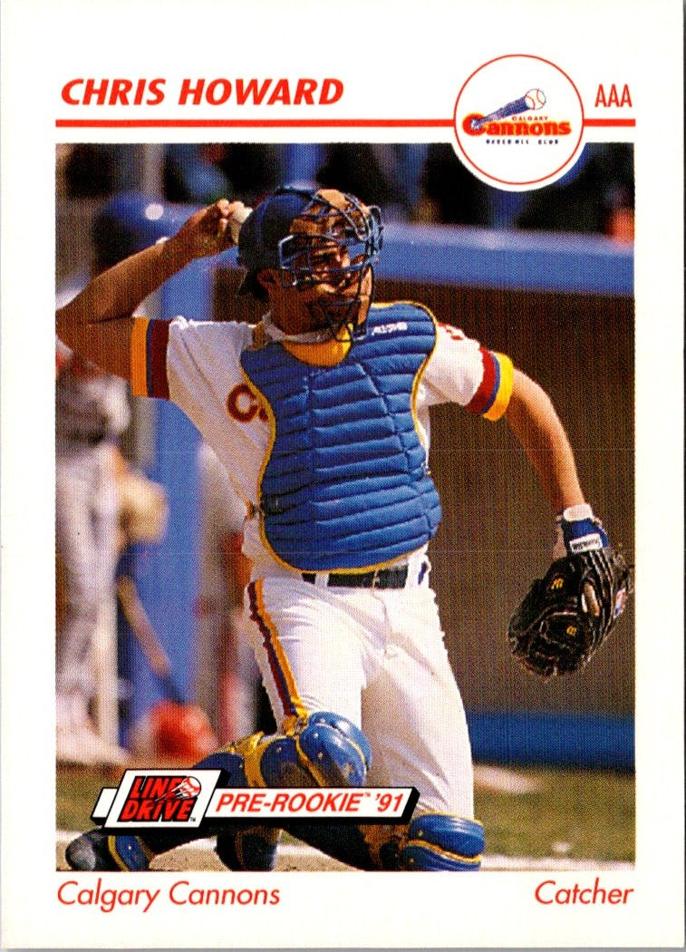 1991 Line Drive AAA Chris Howard