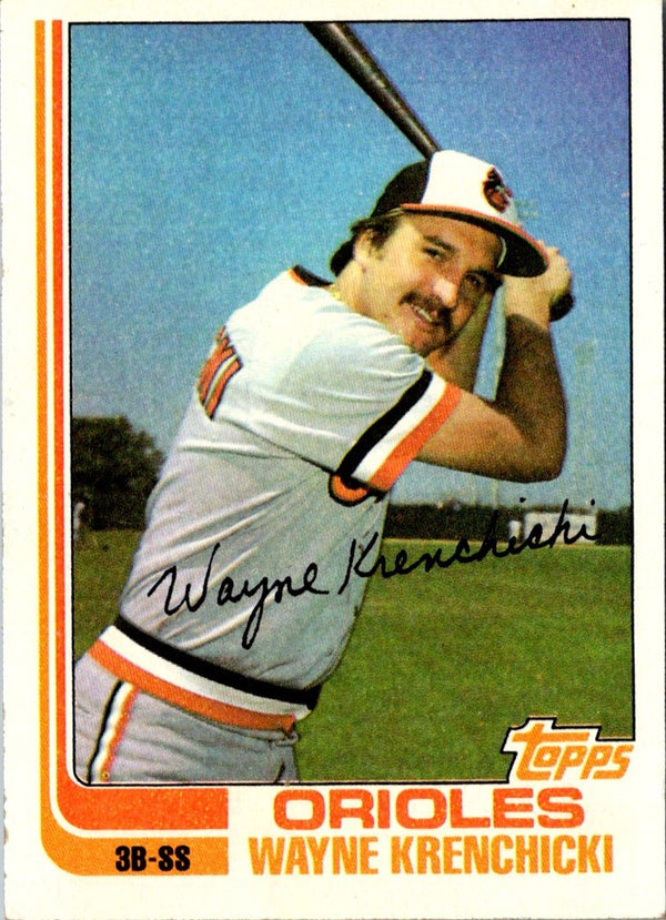 1982 Topps Wayne Krenchicki #107