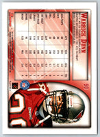 1998 Bowman Warrick Dunn #90