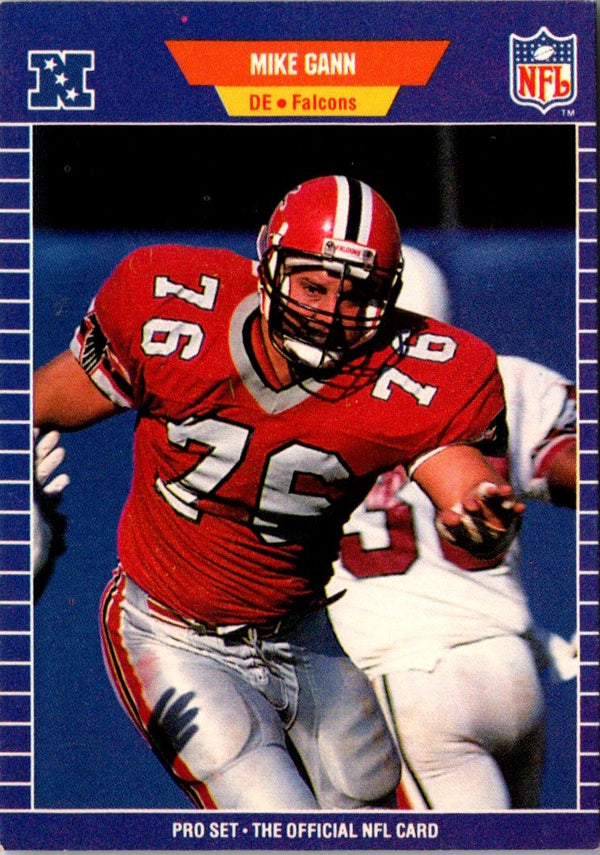 1989 Pro Set Mike Gann #10
