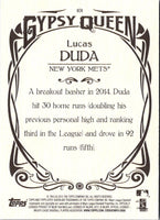 2015 Topps Gypsy Queen Lucas Duda #101