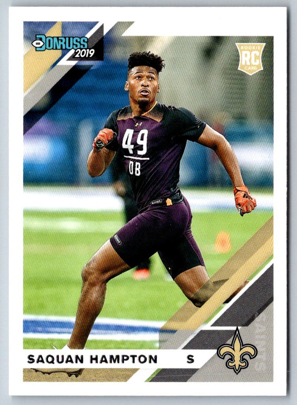 2019 Donruss Saquan Hampton #288 Rookie