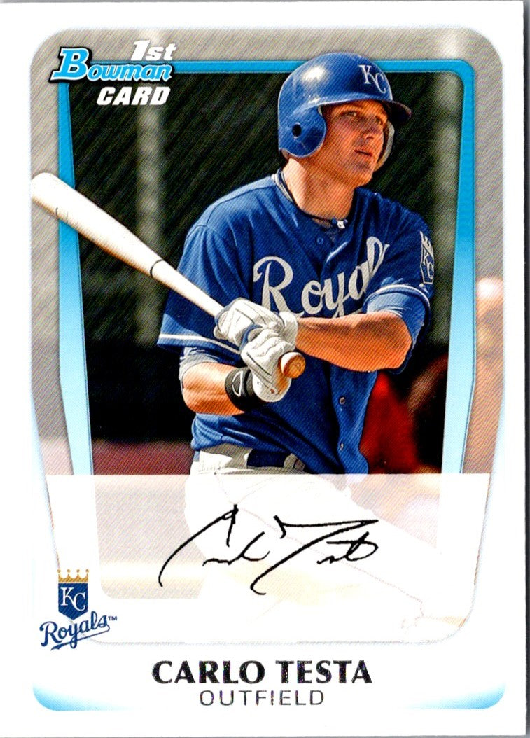 2011 Bowman Prospects Carlo Testa