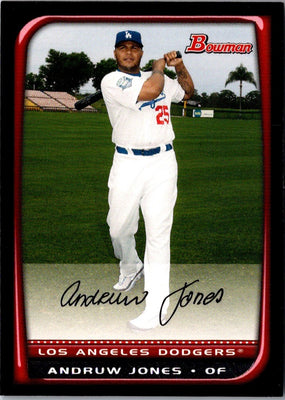 2008 Bowman Andruw Jones #91