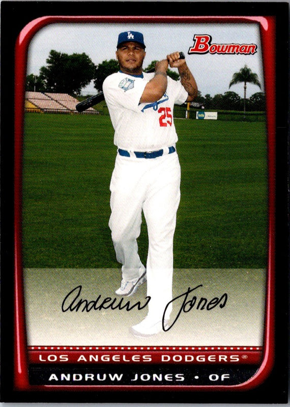 2008 Bowman Andruw Jones #91