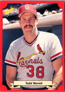 1988 Classic Red Todd Worrell