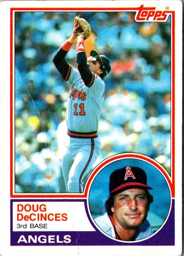 1983 Topps Doug DeCinces #341