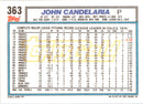 1992 Topps Gold Winners John Candelaria