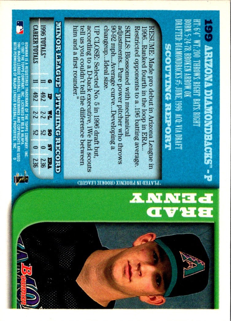 1997 Bowman Brad Penny