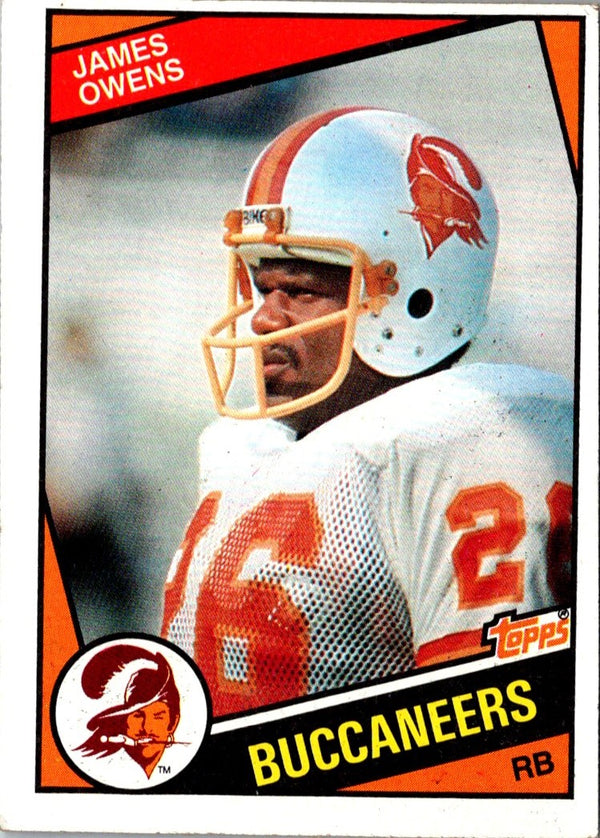 1984 Topps James Owens #369