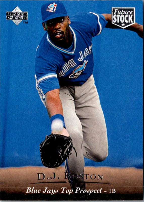 1995 Upper Deck Minors Future Stock D.J. Boston #52