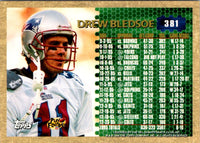 1996 Topps Drew Bledsoe #381