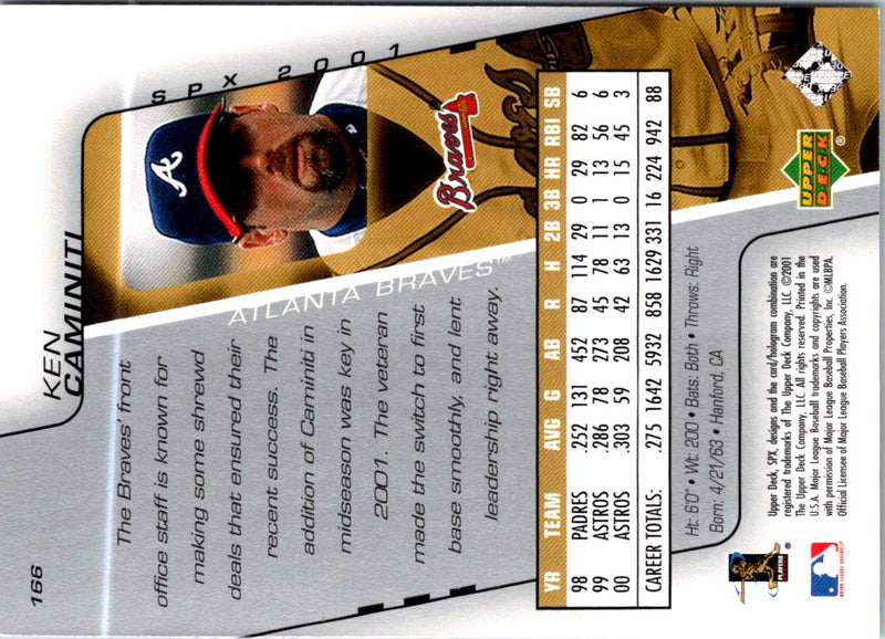 2001 Upper Deck Vintage Ken Caminiti