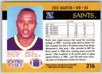 1990 Proset Eric Martin #216