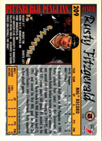 1995 Topps Rusty Fitzgerald #209 Rookie