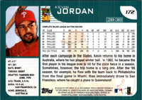 2001 Topps Kevin Jordan #172