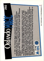 1991 Hoops Orlando Magic #292
