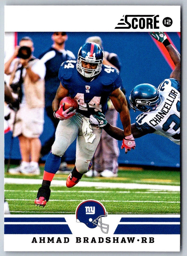 2012 Score Ahmad Bradshaw #31