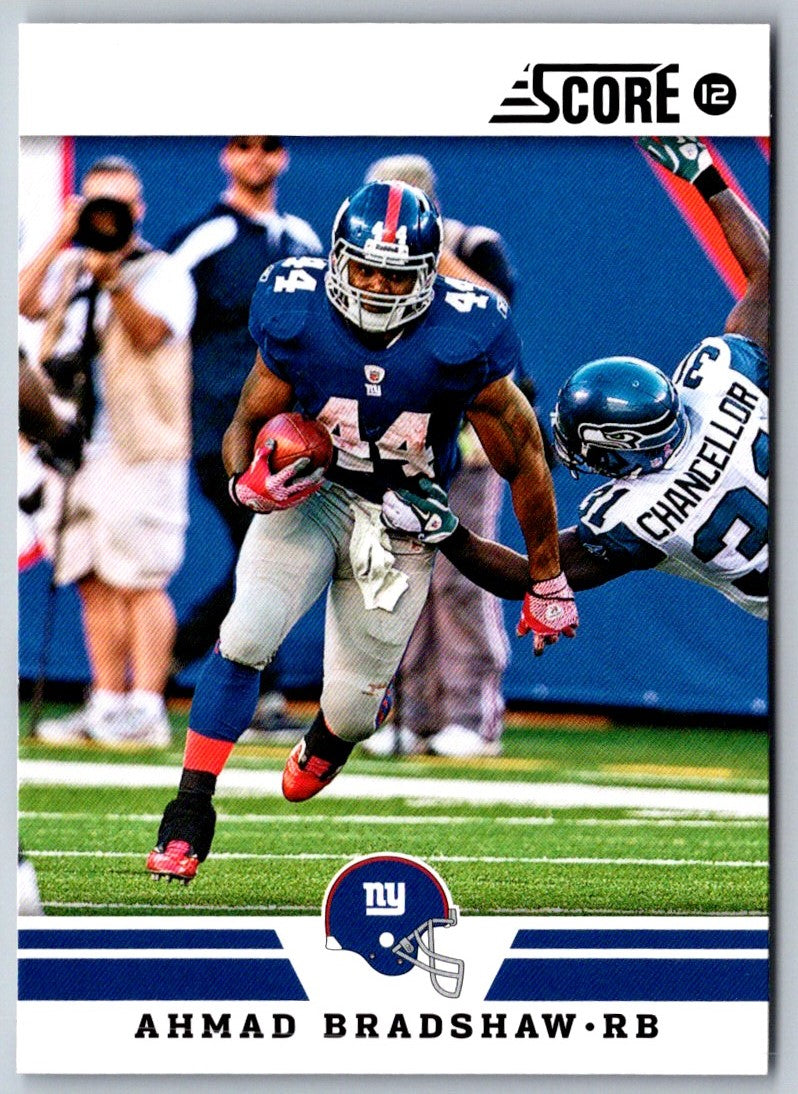 2012 Score Ahmad Bradshaw
