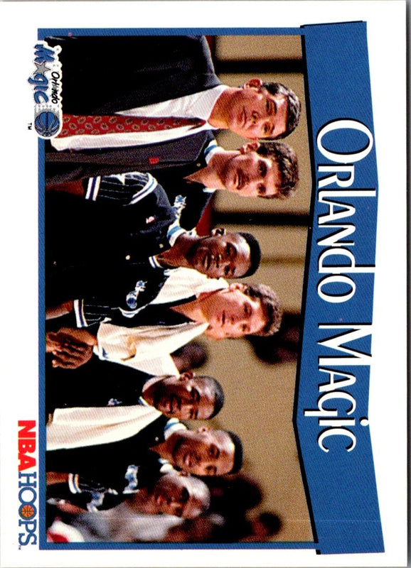 1991 Hoops Orlando Magic #292