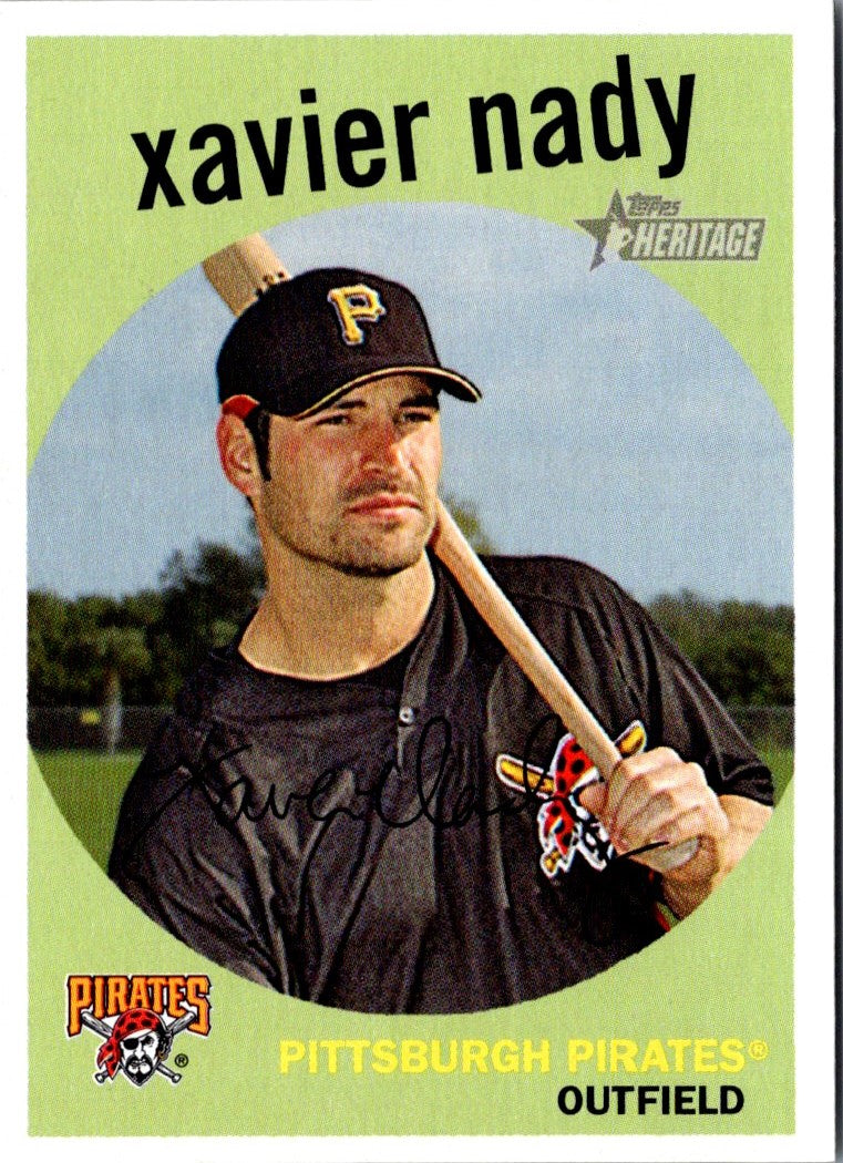 2008 Topps Heritage Xavier Nady