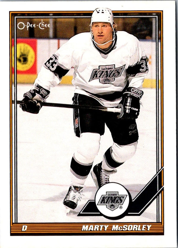 1991 O-Pee-Chee Marty McSorley #225