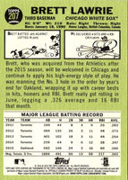 2016 Topps Heritage Brett Lawrie #207