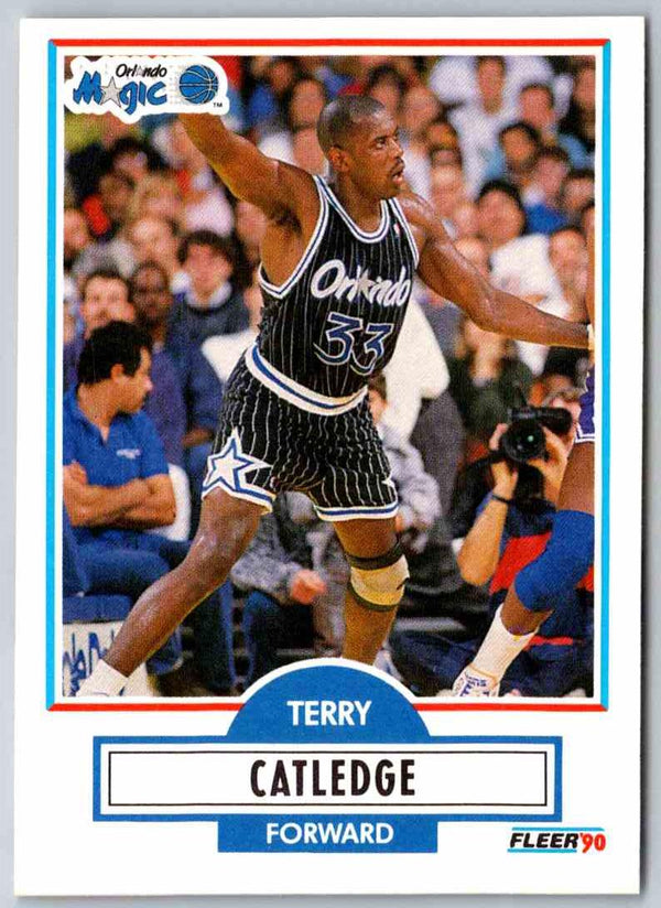 1990 Fleer Terry Catledge #133