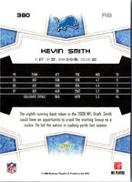 2008 Score Super Bowl XLIII Kevin Smith #380